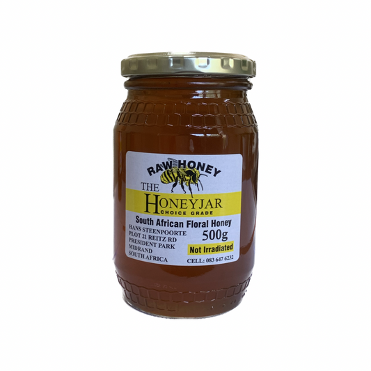 THE HONEYJAR - Raw Honey Garden Flowers - 500g | One Life Health