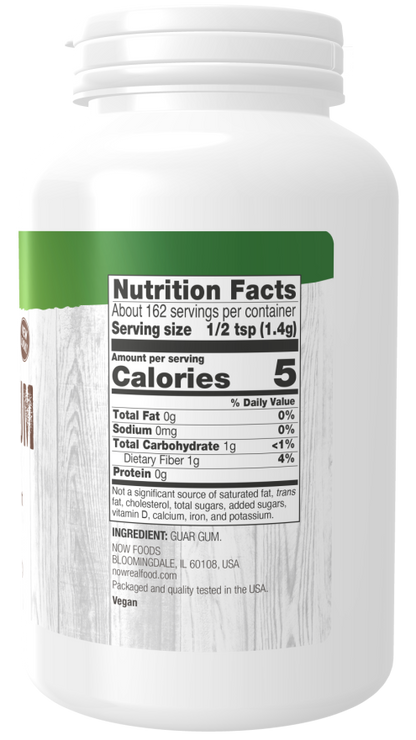 NOW® - Guar Gum - 227g Powder | One Life Health