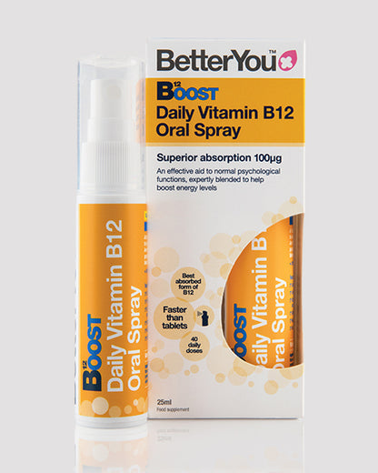 BETTER YOU - Boost Vitamin B12 Oral Spray 25ml | One Life Health