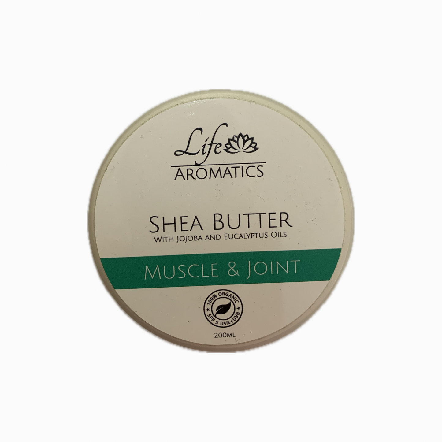 LIFE AROMATICS - Muscle & Joint Shea Butter with Eucalyptus and Wintergreen Oil - 200ml | One Life Health