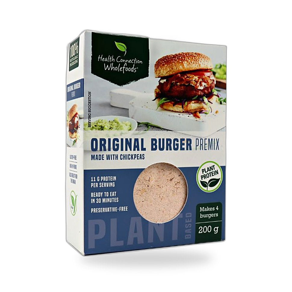 Health Connection Wholefoods - Original Burger Premix - 200G
