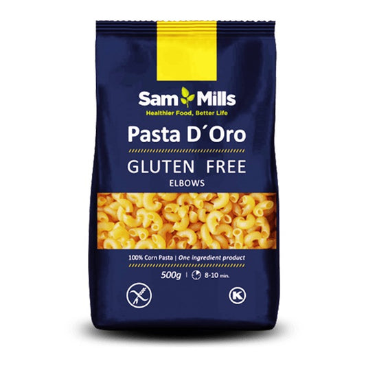 SAM MILLS - Pasta D'Oro Gluten Free Elbows - 500g | One Life Health