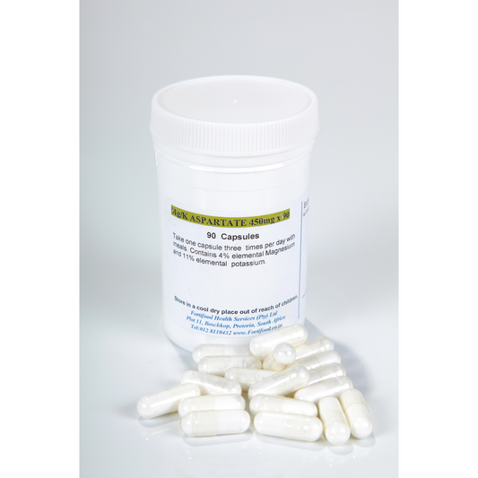 FORTIFOOD - MgK Aspartate - 90 Capsules | One Life Health