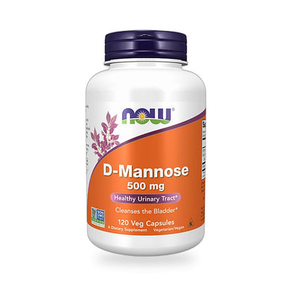 Now® - D-Mannose 500 Mg - 120 Veg Capsules