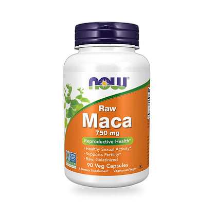 Now® - Maca 750 Mg Raw - 90 Veg Capsules