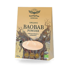 SOARING FREE SUPERFOODS - Baobab Powder, Organic 200g