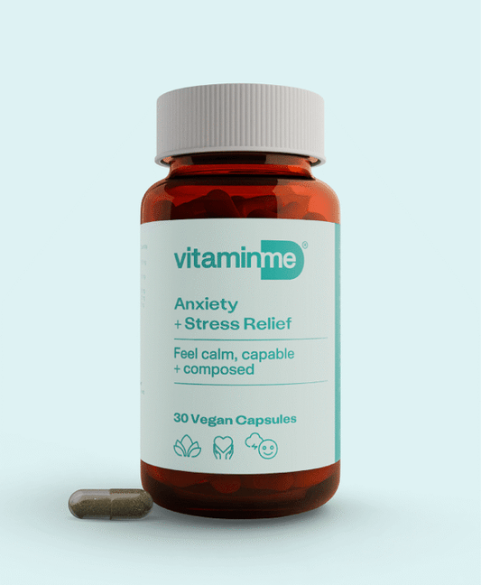 VitaminMe - Anxiety + Stress Relief - 30 Veg Capsules