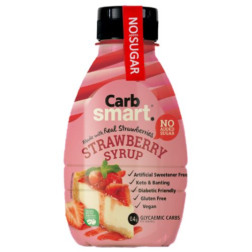 CARBSMART - Strawberry Syrup - 330ml | One Life Health