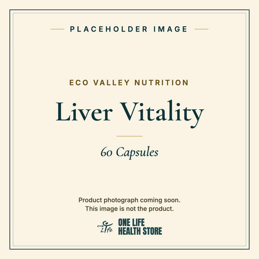 Placeholder image – ECO VALLEY NUTRITION Liver Vitality 60 Capsules photograph coming soon