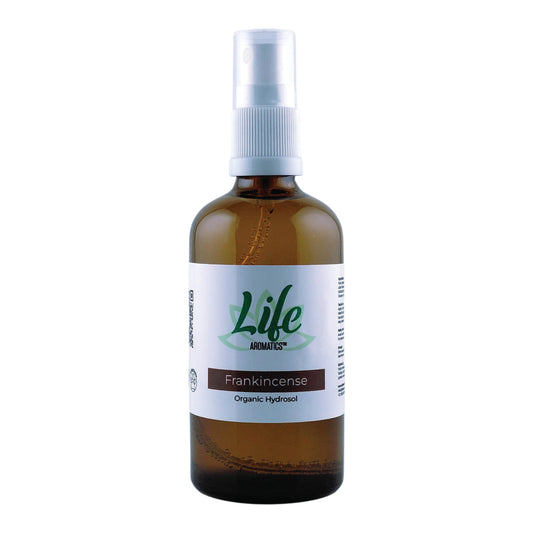 LIFE AROMATICS - Organic Frankincense Carterii Hydrosol - 100ml | One Life Health