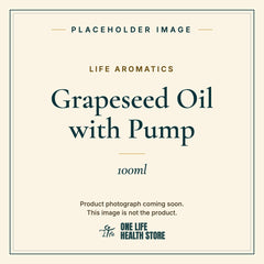 LIFE AROMATICS - Grapeseed Oil with Pump - 100ml