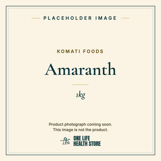 Placeholder image – KOMATI FOODS Amaranth 1kg photograph coming soon