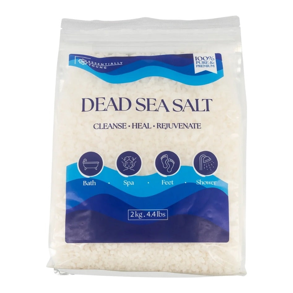 ESSENTIALLY YOUNG - Dead Sea Salt - 2kg | One Life Health