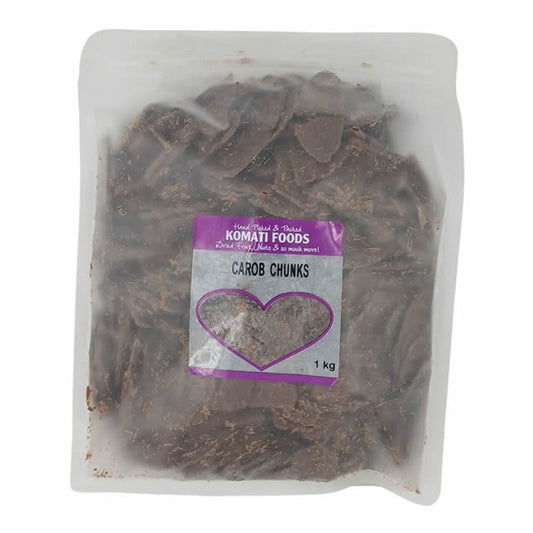 KOMATI FOODS - Carob Chunks - 1kg | One Life Health