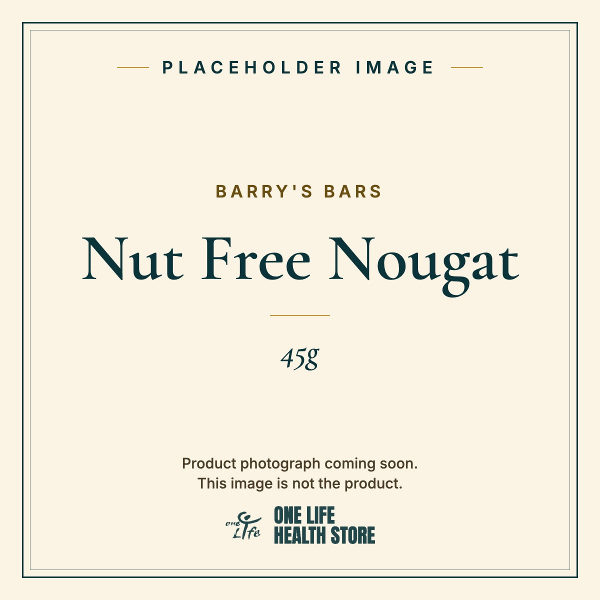 Placeholder image – BARRY'S BARS Nut Free Nougat 45g photograph coming soon