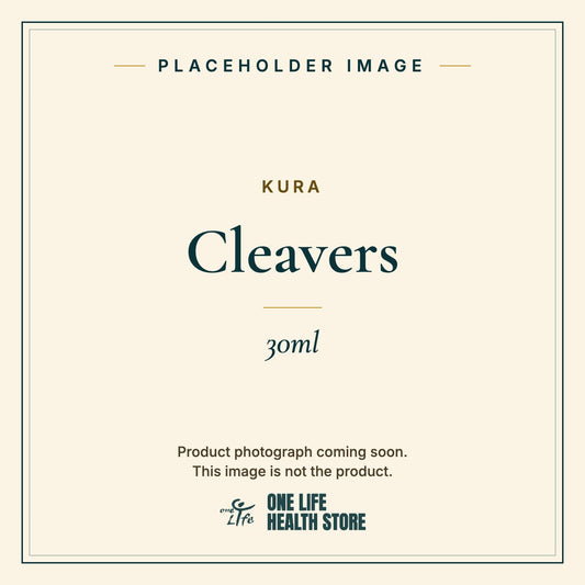 Placeholder image – KURA Cleavers 30ml photograph coming soon