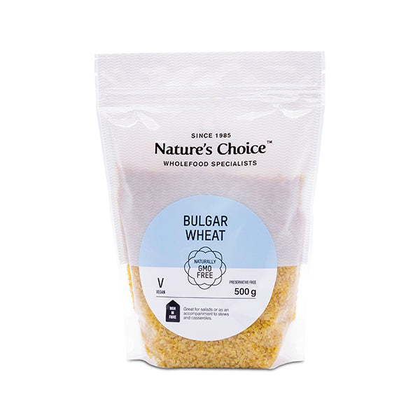 NATURE'S CHOICE - Bulgar Wheat - 500g | One Life Health