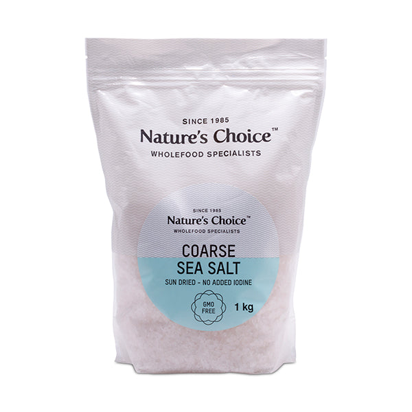 NATURE'S CHOICE - Sea Salt Coarse - 1kg | One Life Health
