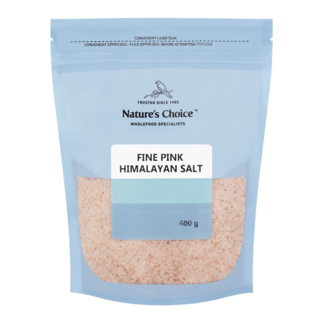 NATURE'S CHOICE - Fine Pink Himalayan Salt - 600g | One Life Health