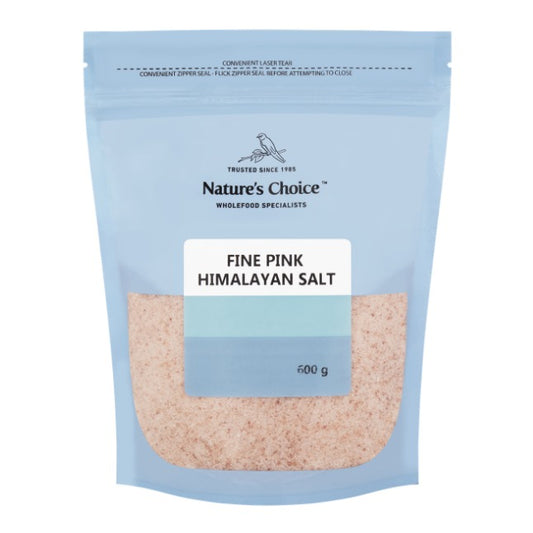 NATURE'S CHOICE - Fine Pink Himalayan Salt - 600g | One Life Health