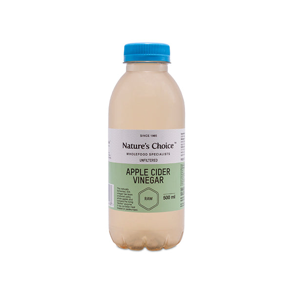 NATURE'S CHOICE -  Apple Cider Vinegar Unfiltered - 500ml | One Life Health