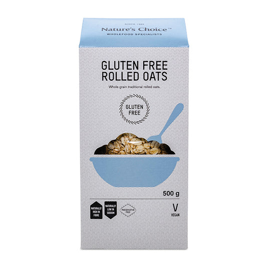 NATURE'S CHOICE - Gluten Free Rolled Oats - 500g | One Life Health