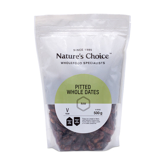 NATURE'S CHOICE -  Whole Dates - 500g | One Life Health