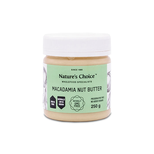 NATURE'S CHOICE - Macadamia Nut Butter - 250g | One Life Health