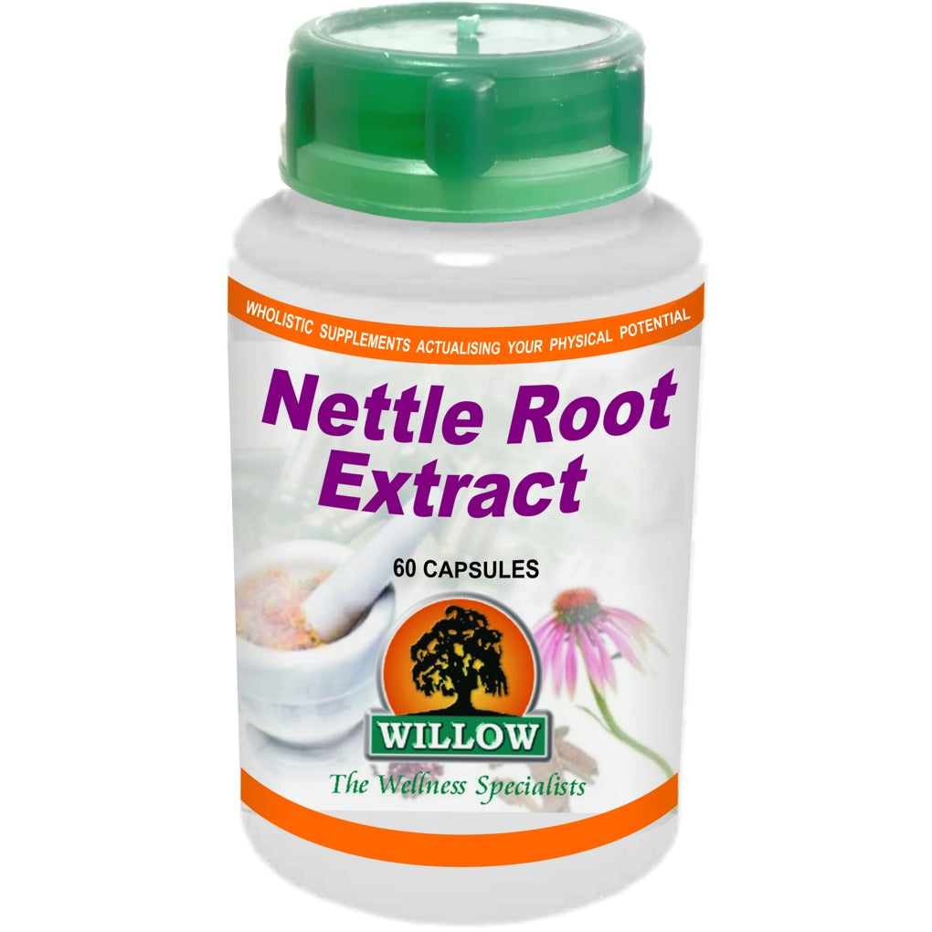 WILLOW - Nettle Root Extract - 60 Capsules | One Life Health