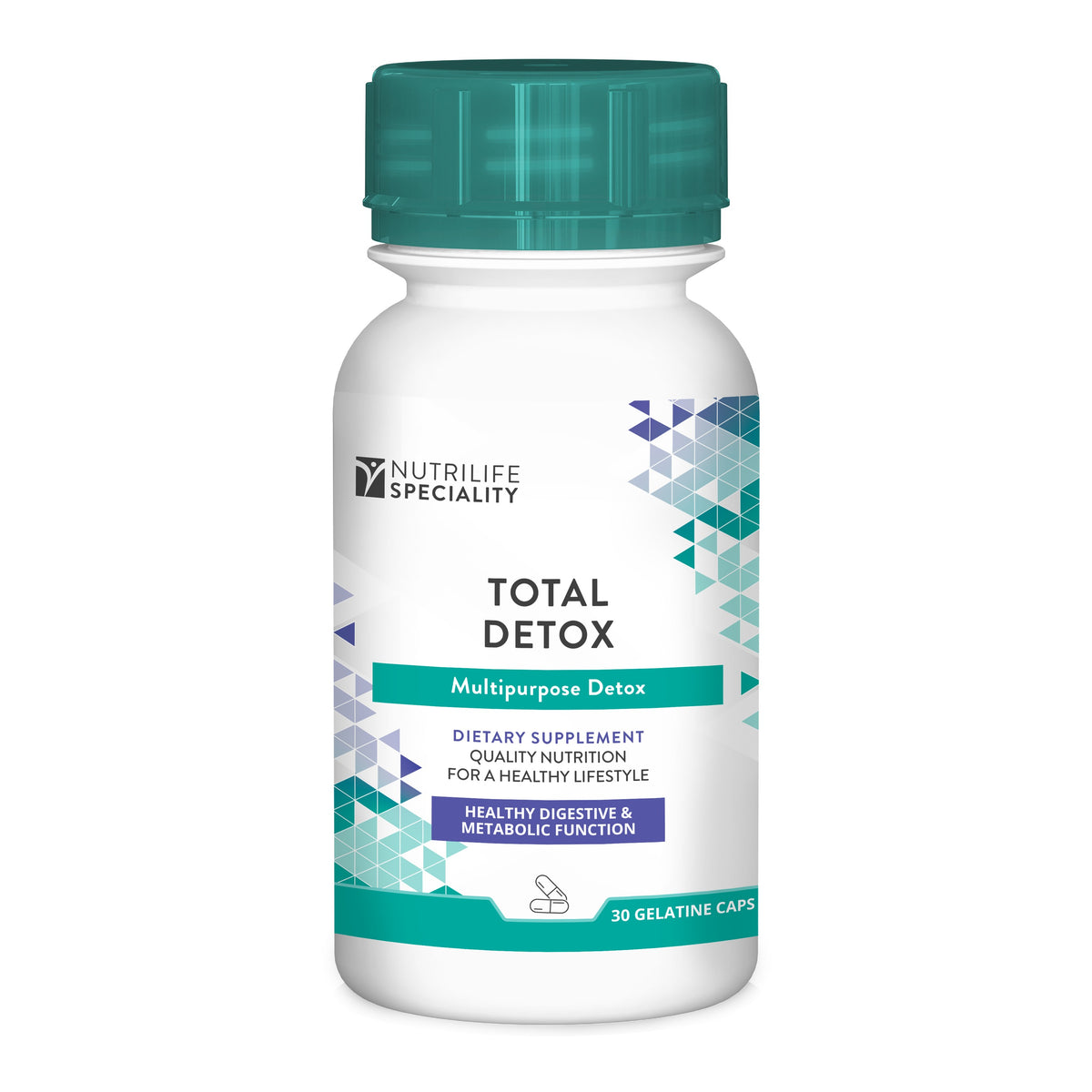 NUTRILIFE - Total Detox - 30 Gelatine Capsules | One Life Health