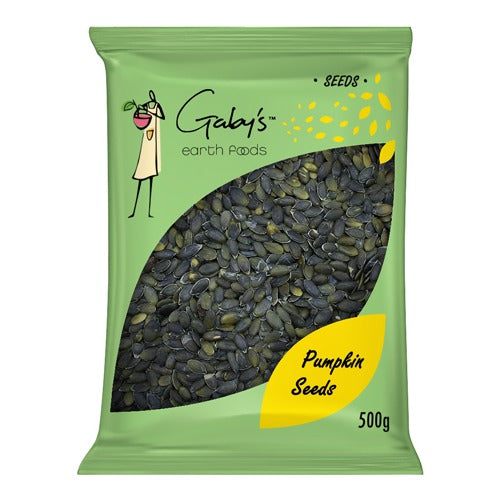 GABY'S EARTH FOODS - Pumpkin Seeds - 500g | One Life Health
