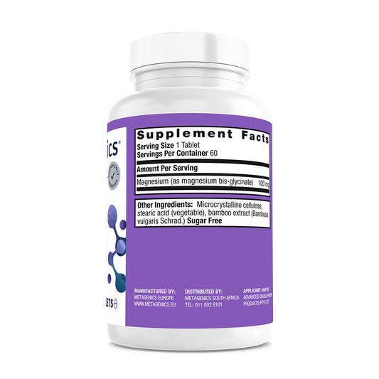 METAGENICS - Mag Glycinate - 60 Tablets | One Life Health