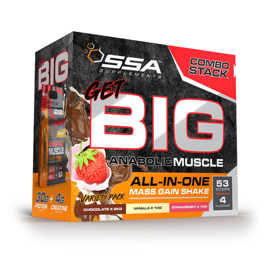 SSA CORE SERIES - Get Big Anabolic Muscle Variety Pack - 4kg | One Life Health