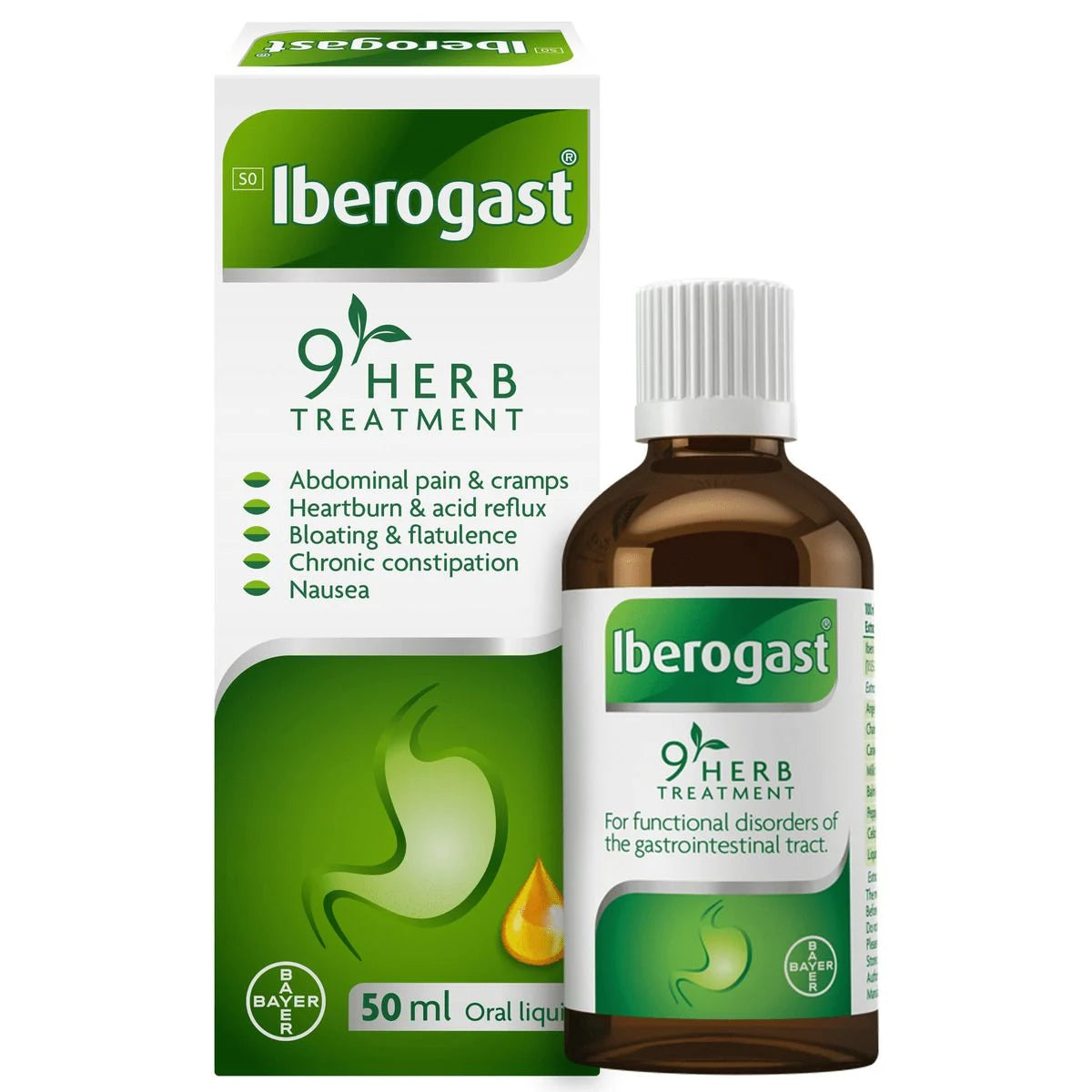 IBEROGAST - Oral Liquid - 50ml | One Life Health