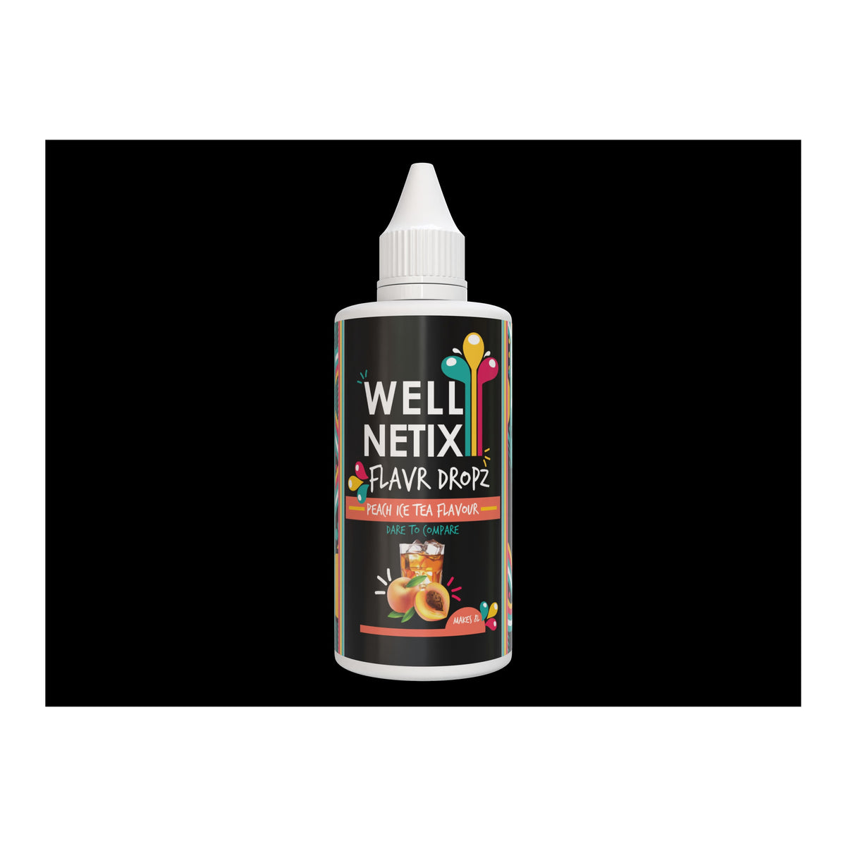WELLNETIX - Flavr Dropz Peach Ice Tea - 50ml | One Life Health