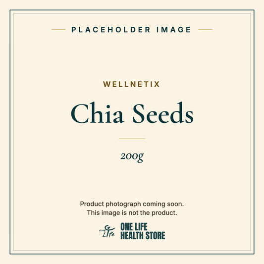 Placeholder image – WELLNETIX Chia Seeds 200g photograph coming soon