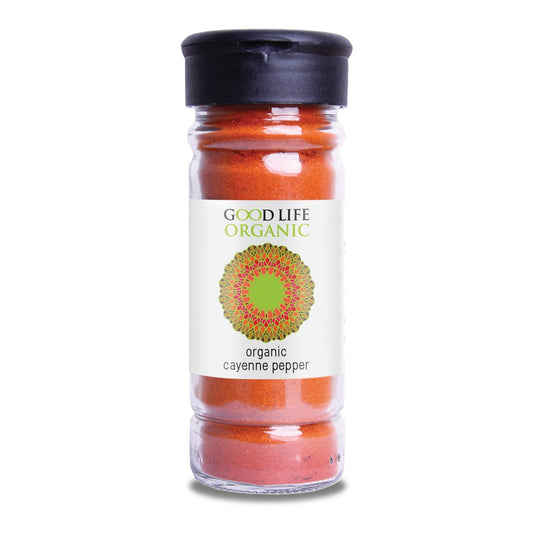 GOOD LIFE ORGANIC - Organic Cayenne Pepper - 60g | One Life Health