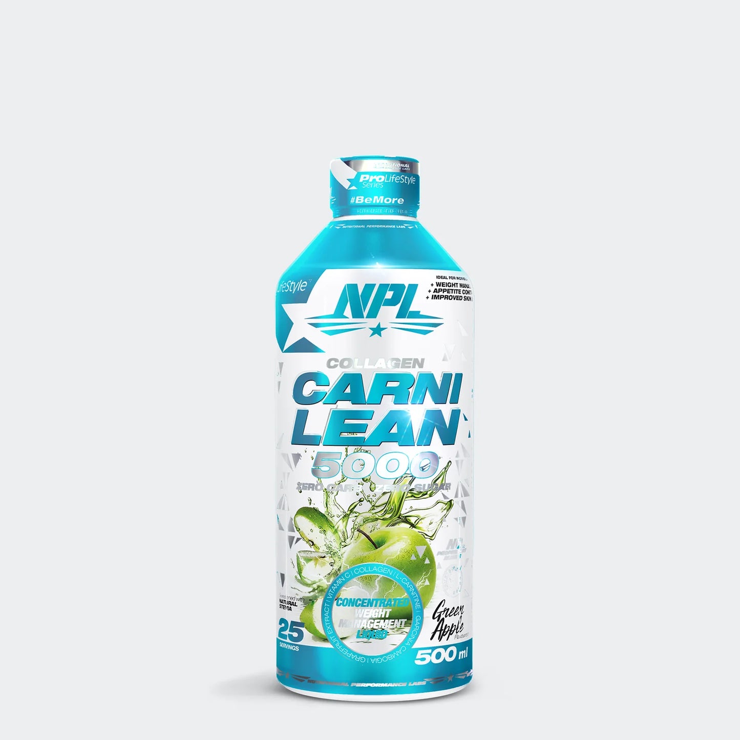 NPL - Carni Lean 5000 Green Apple - 500ml | One Life Health