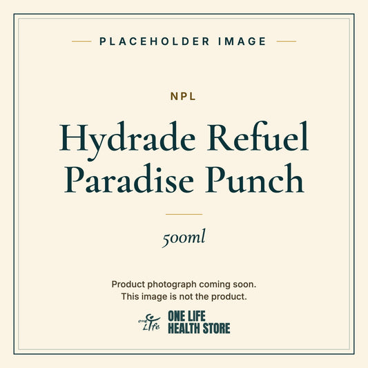 Placeholder image – NPL Hydrade Refuel Paradise Punch 500ml photograph coming soon
