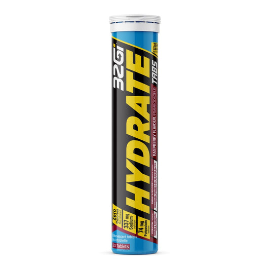 32GI - Hydrate Electrolyte Tablets Raspberry - 20 Tablets | One Life Health