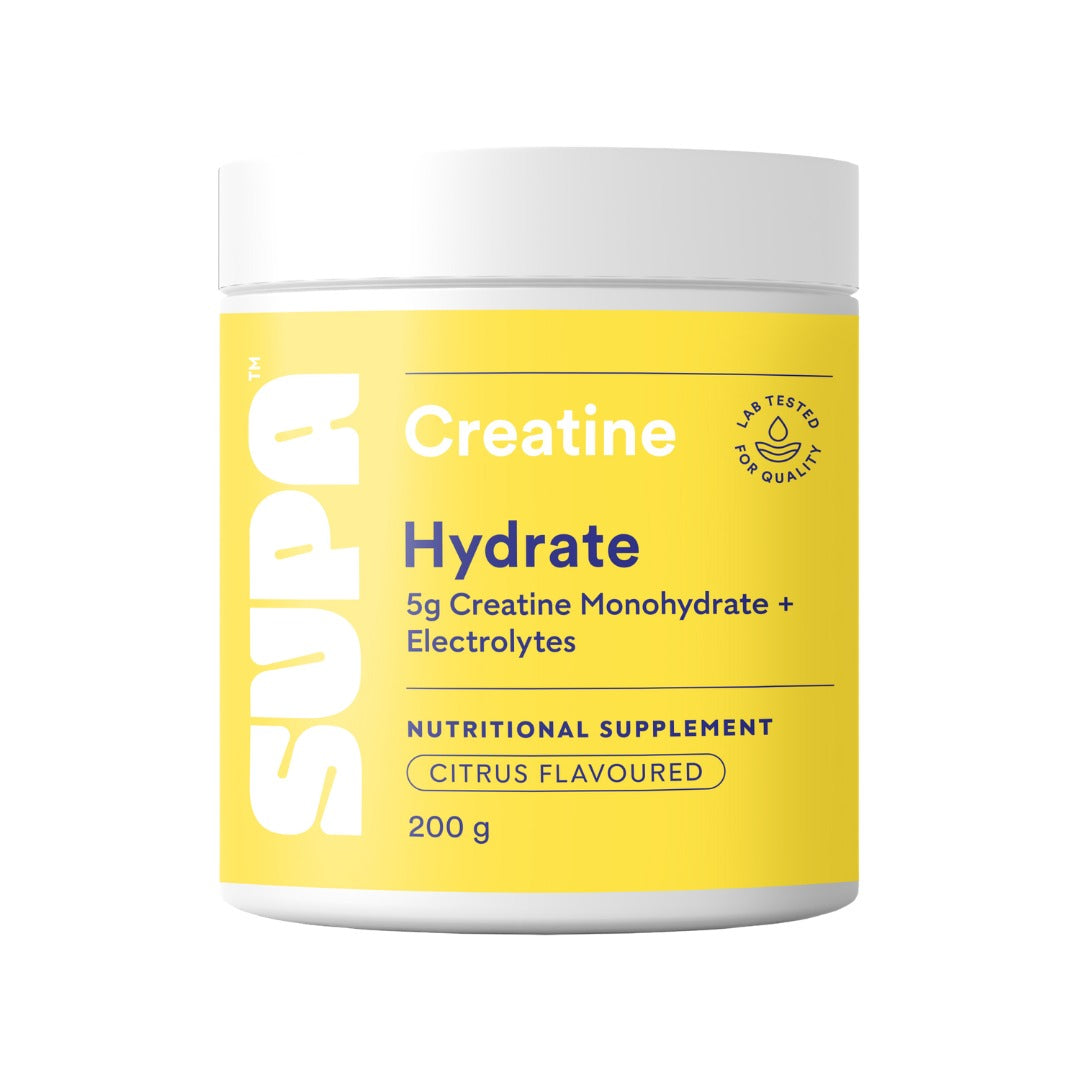 SUPA - Creatine Hydrate Citrus - 200g | One Life Health