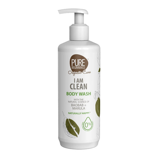 PURE BEGINNINGS - I Am Clean Body Wash Baobab + Marula - 500ml | One Life Health