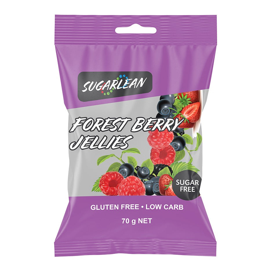 SUGARLEAN - Forest Berry Jellies Sugar Free - 70g | One Life Health