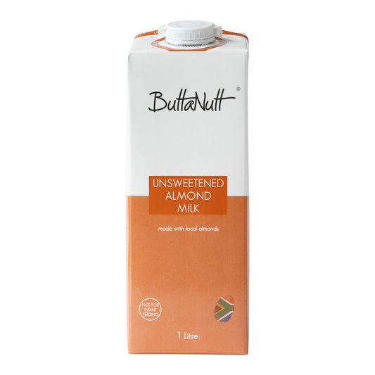 BUTTANUT - Unsweetened Almond Milk - 1 litre | One Life Health