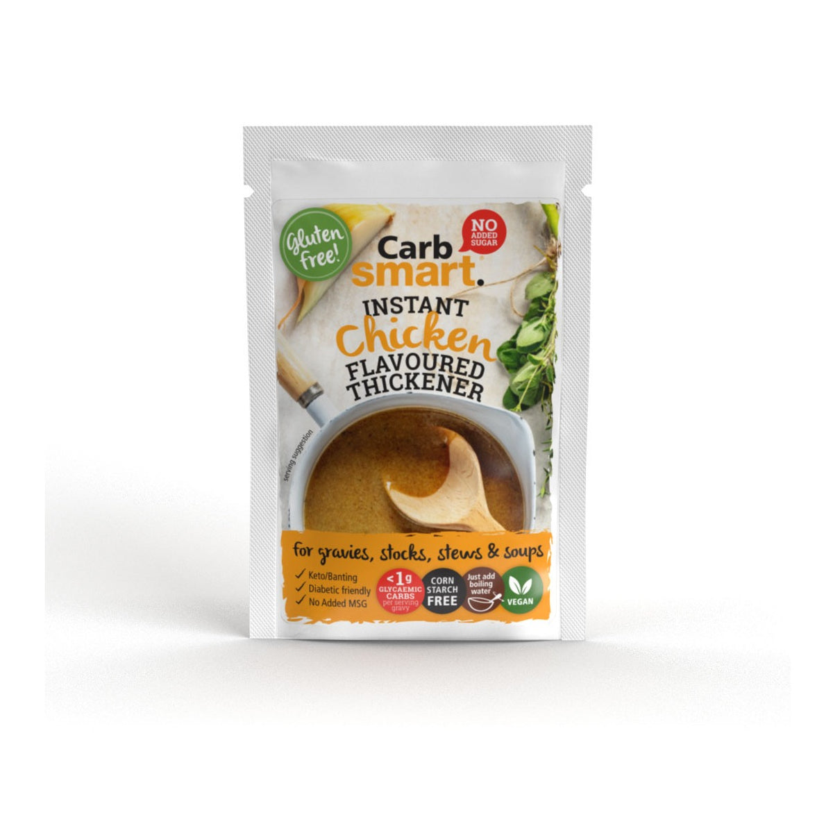 CARBSMART - Instant Chicken Flavoured Thickener - 32g | One Life Health