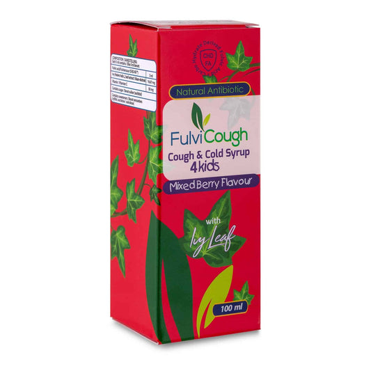 CREDENCE PHARMA - FulviCough Cough & Cold Syrup 4Kids Mixed Berry - 100ml | One Life Health