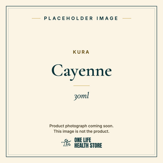 Placeholder image – KURA Cayenne 30ml photograph coming soon