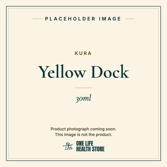 Placeholder image – KURA Yellow Dock 30ml photograph coming soon