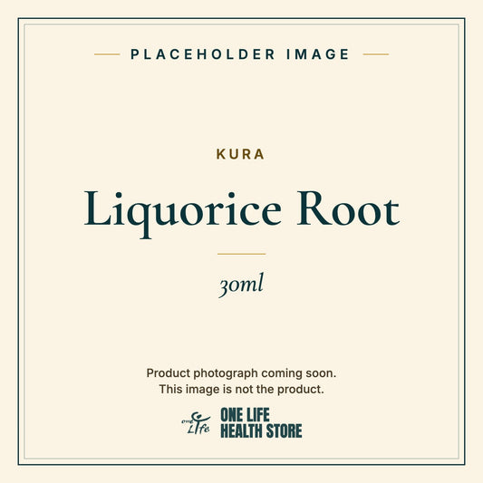 Placeholder image – KURA Liquorice Root 30ml photograph coming soon