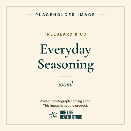 Placeholder image – TREEBEARD & CO Everyday Seasoning 100ml photograph coming soon